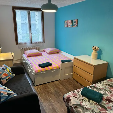 09 Chic & Cosy Grand 4 Pieces 75m2 Hypercentre Wifi Smart Tv Netflix * Saint-Etienne (Loire)